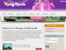 Tablet Screenshot of kiddykastle.com